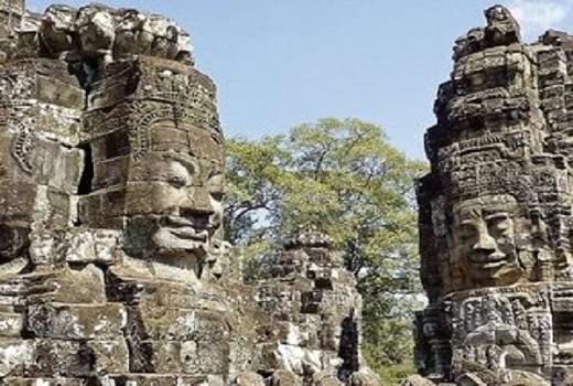 Bayon-Tempel Angkor Wat in Kambodscha